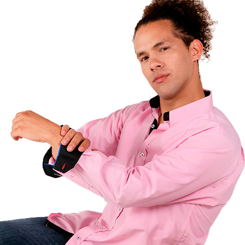 CAMISA MAG MICRO CUADROS CABALLERO MANGA LARGA - Vista 2